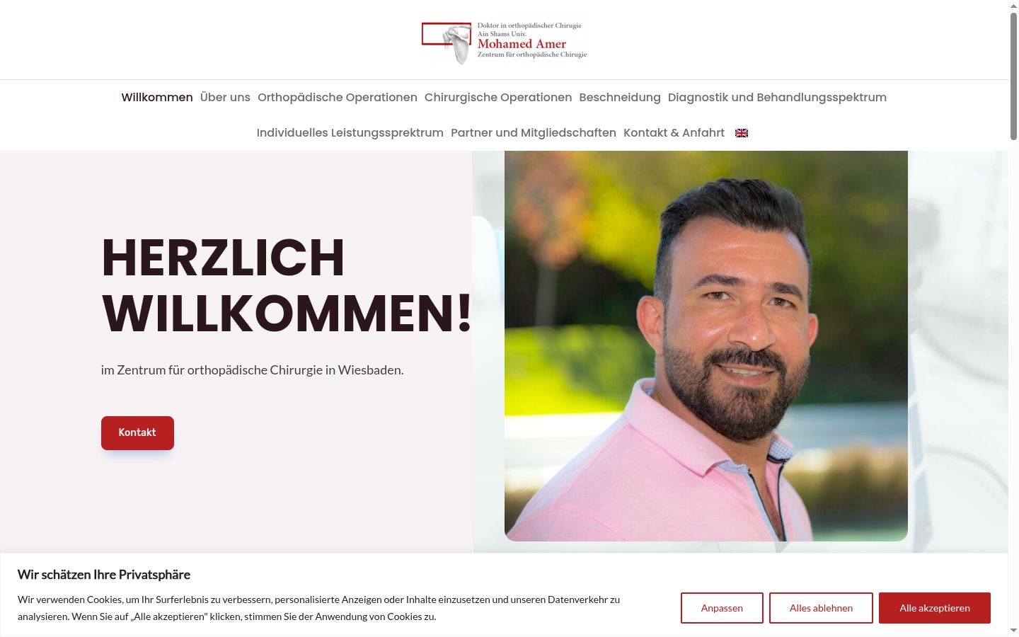 Zrzut ekranu banera zgody wyświetlanego przed jakąkolwiek interakcją