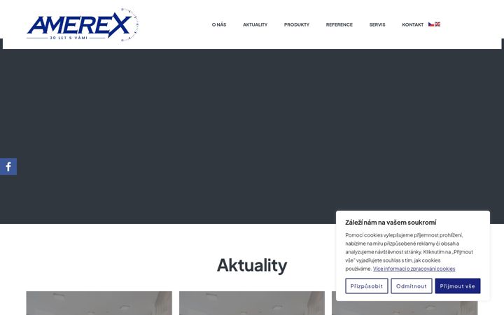 Screenshot of amerex-gastro.cz