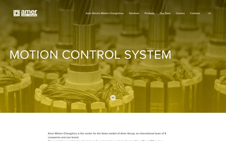 Screenshot of amergroup.cn