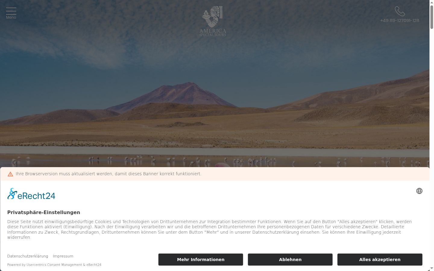 Screenshot tal-banner tal-kunsens muri qabel kwalunkwe interazzjoni