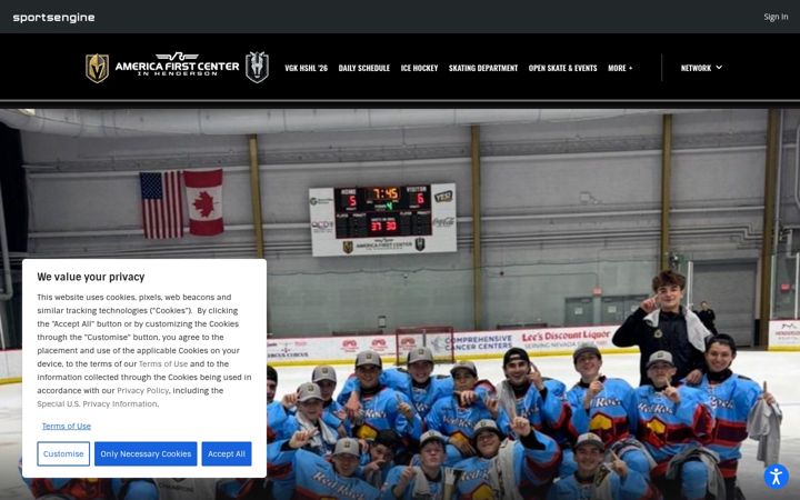Screenshot του americafirstcenter.com