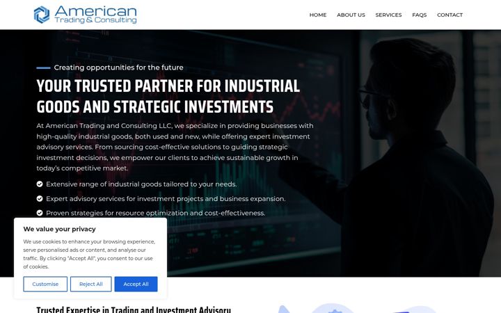 Screenshot of american-tc.com