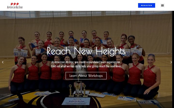 Captura de pantalla de americanallstar.com