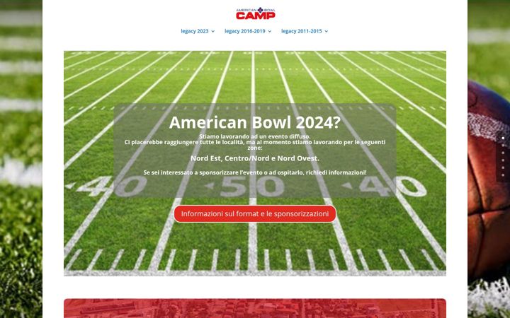 Screenshot of americanbowl.org