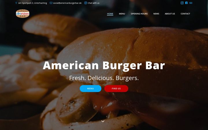 Ekrano kopija americanburgerbar.de