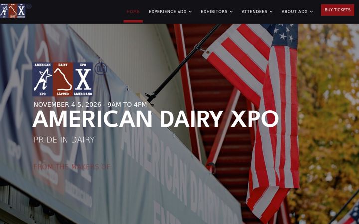 Képernyőkép: americandairyxpo.ca