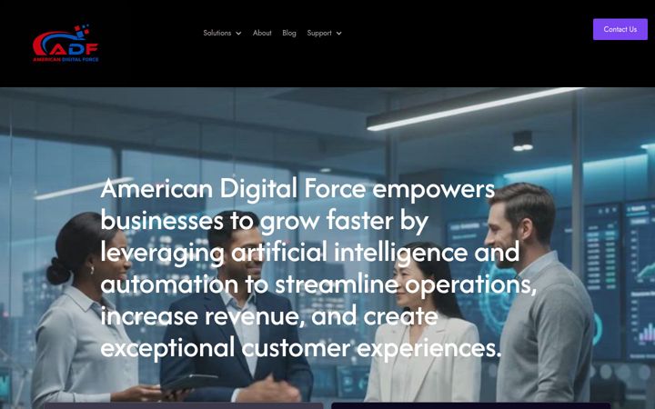 Screenshot of americandigitalforce.com