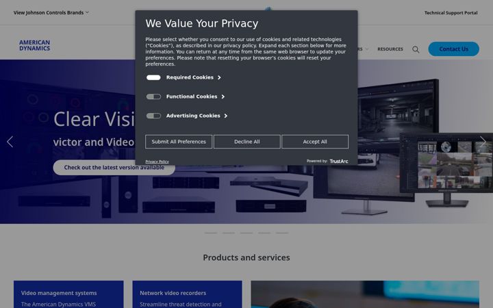 Screenshot of americandynamics.net