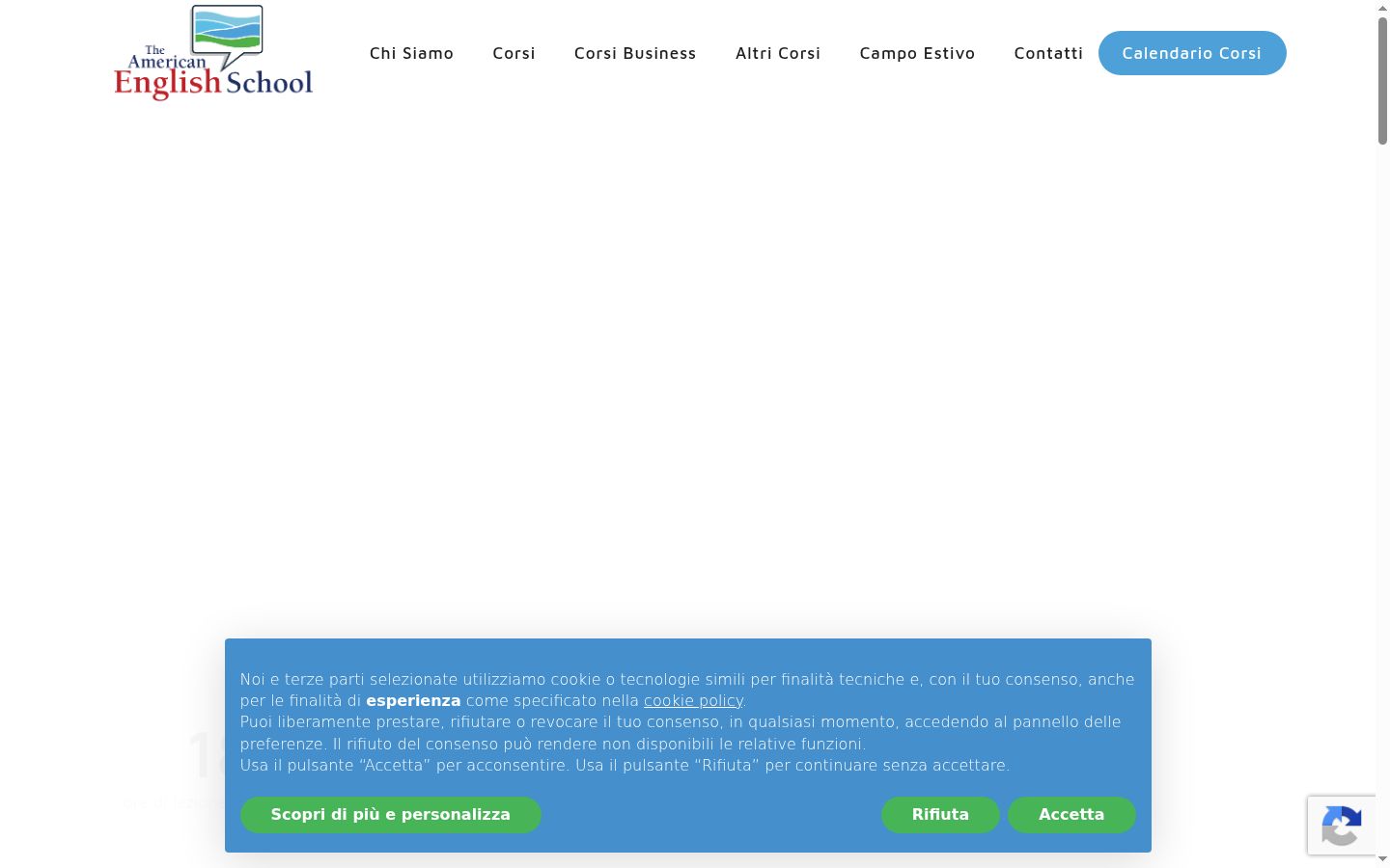 Screenshot des Einwilligungsbanners vor jeglicher Interaktion