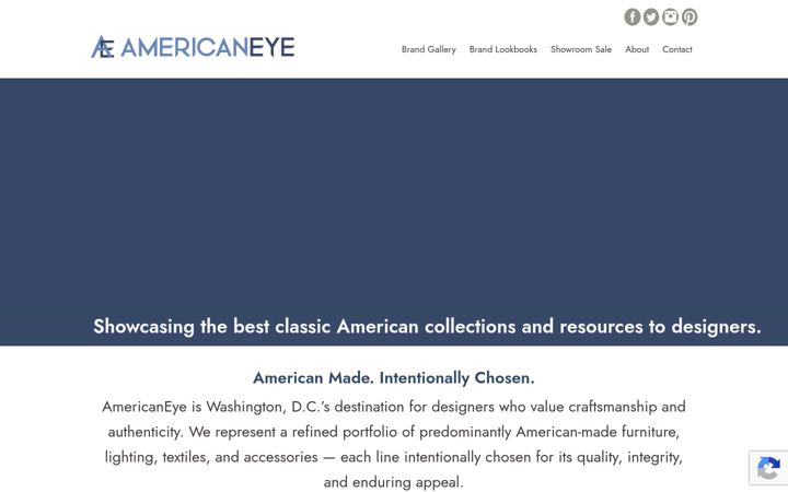Screenshot του americaneyewdc.net