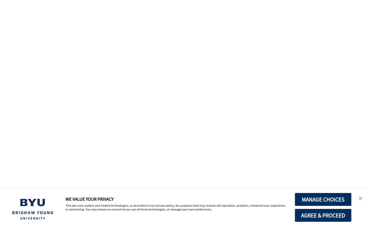 Screenshot des Einwilligungsbanners vor jeglicher Interaktion