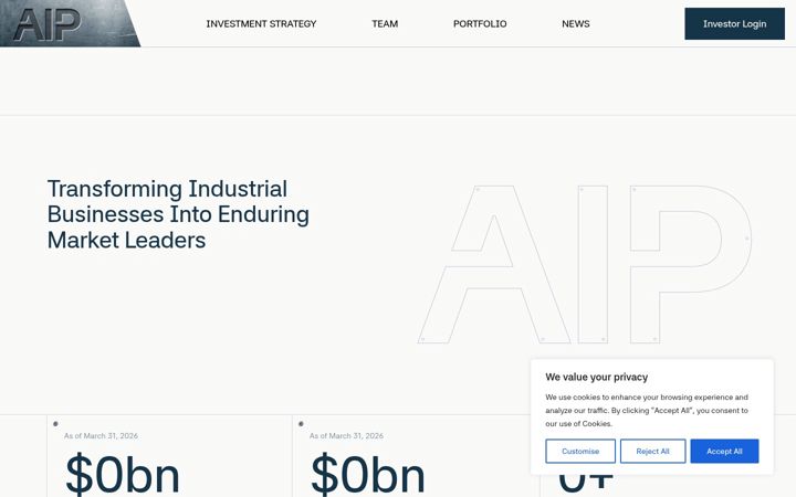 Screenshot of americanindustrial.com
