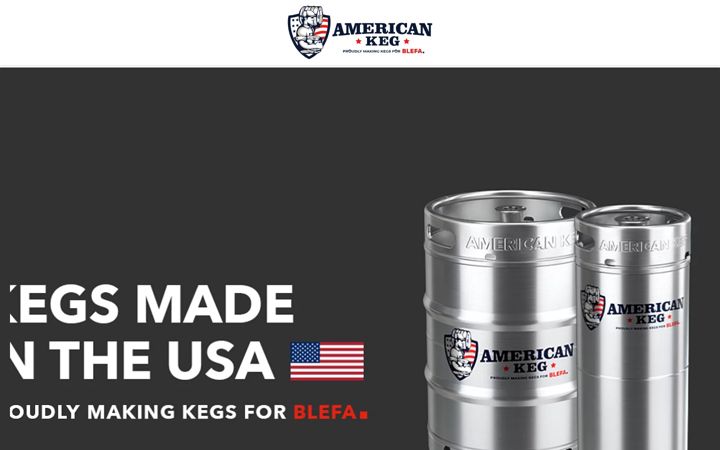 Screenshot of americankeg.com