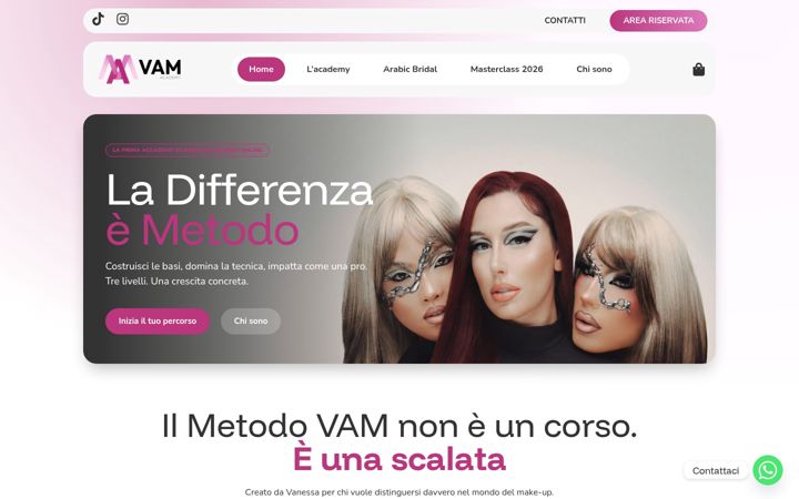 Screenshot του americanmakeup.it