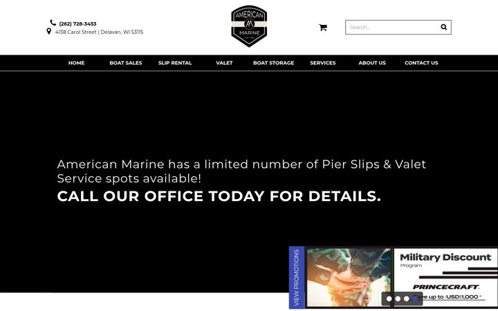 Screenshot του americanmarineofdelavan.com
