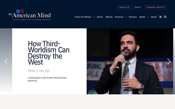 Screenshot of americanmind.org