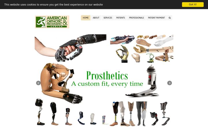 Screenshot of americanopc.com