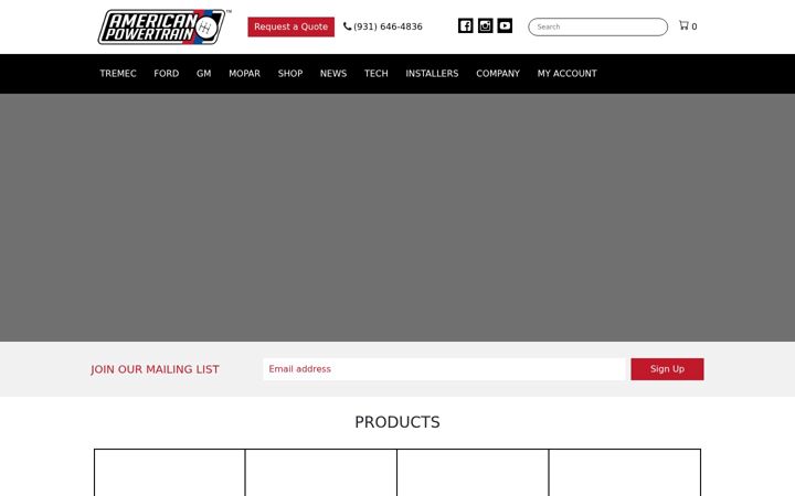 Screenshot of americanpowertrain.com