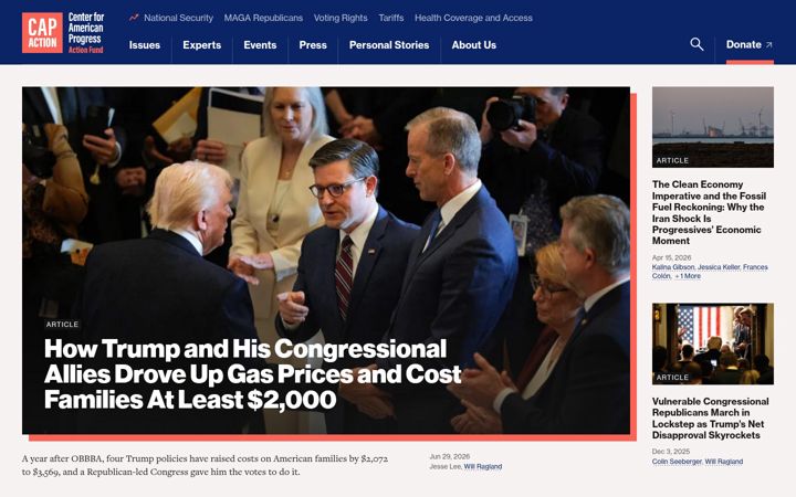 Képernyőkép: americanprogressaction.org