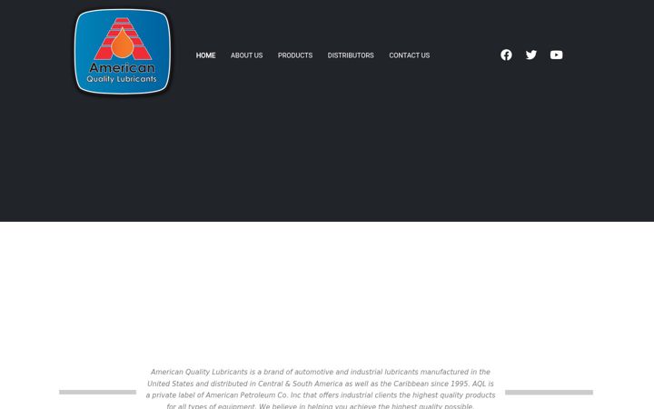 Screenshot di americanqualitylubricants.com