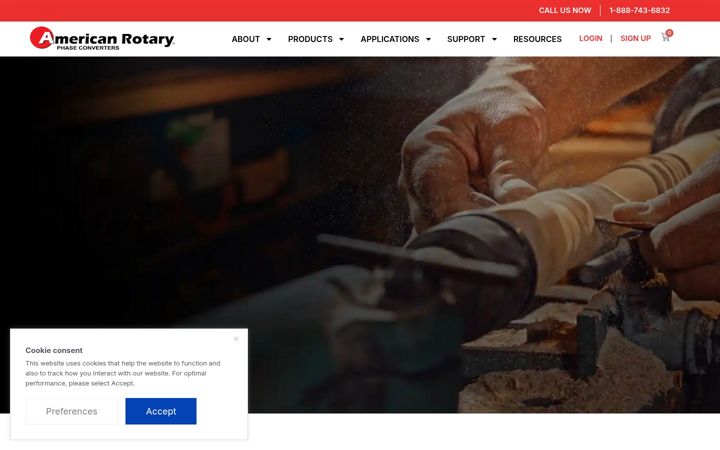 Screenshot of americanrotary.com
