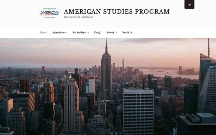 Screenshot of americanstudies.ro