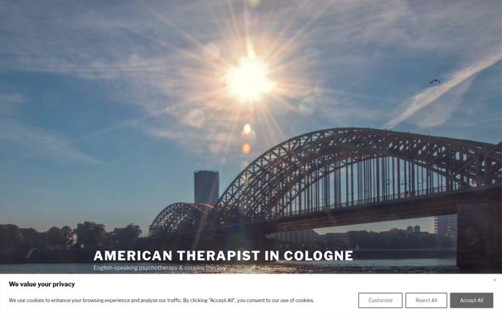 Screenshot of americantherapist.de