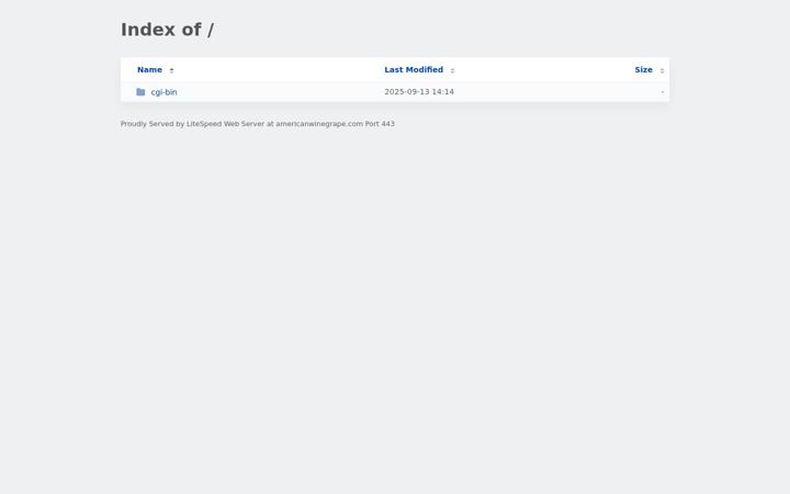 Screenshot of americanwinegrape.com