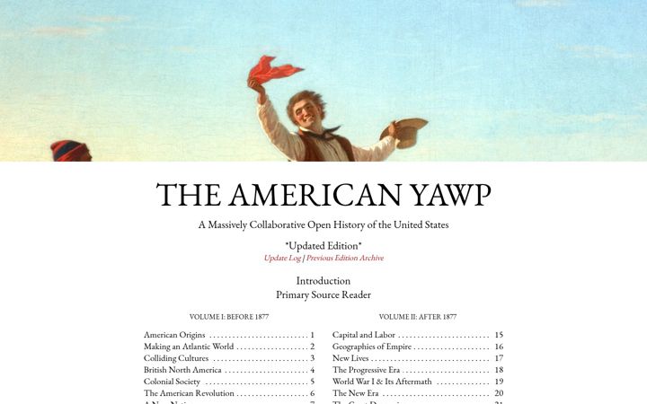 Screenshot of americanyawp.com