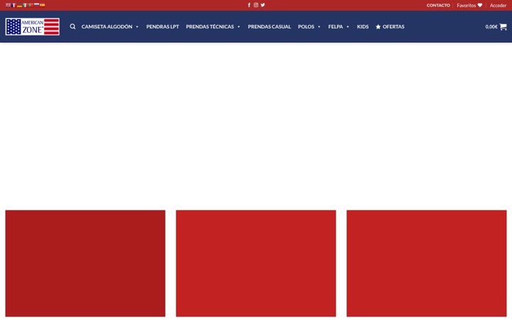 Screenshot of americanzone.net