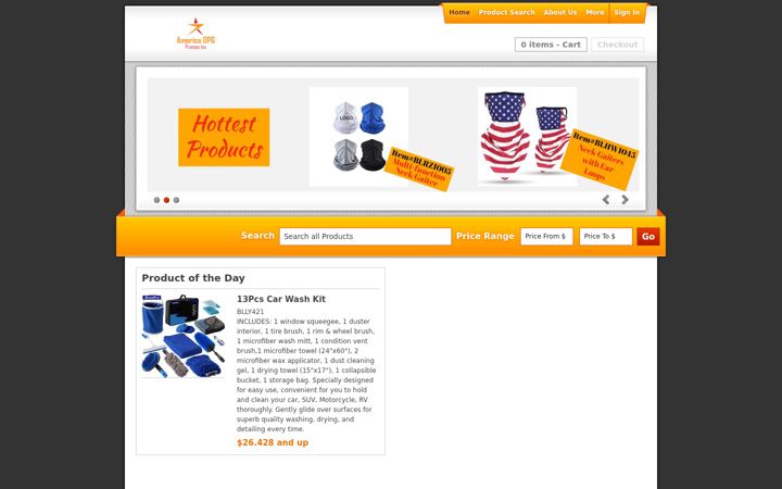 Screenshot of americaopgpromos.com