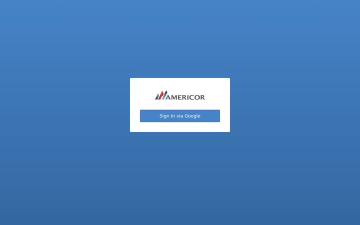 Screenshot of americor.biz
