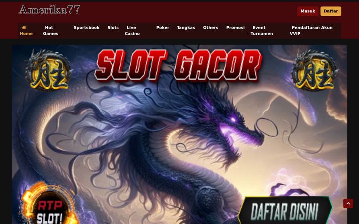 Screenshot of amerika77.net
