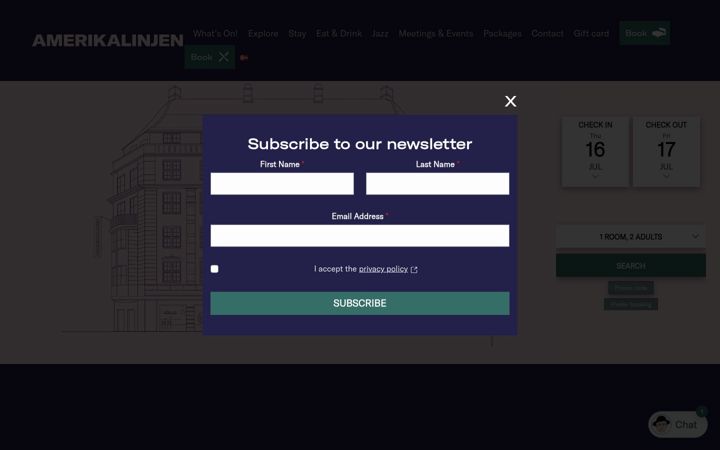 amerikalinjen.com