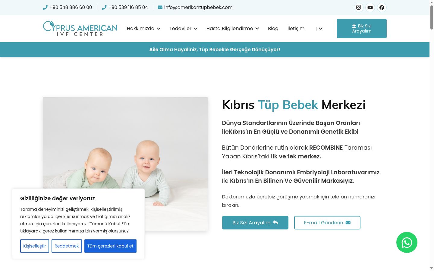Screenshot van de toestemmingsbanner zoals getoond vóór enige interactie