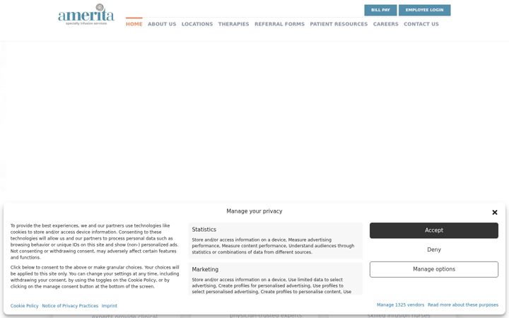 Screenshot of ameritaiv.com