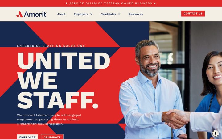 Screenshot of ameritconsulting.com
