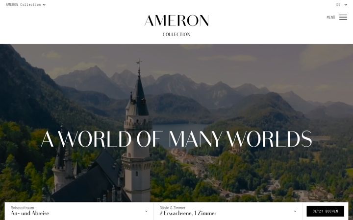 Screenshot of ameroncollection.com