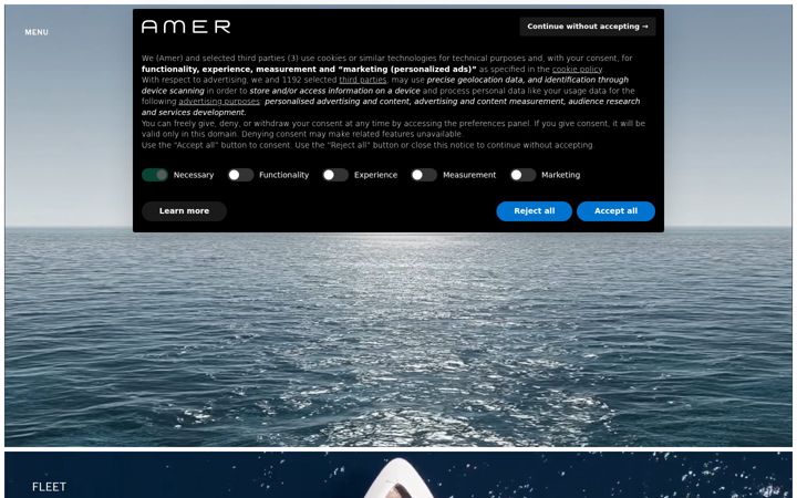 Screenshot of ameryachts.it