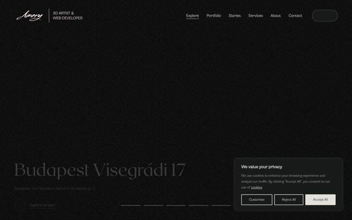 Screenshot of amerydigital.com