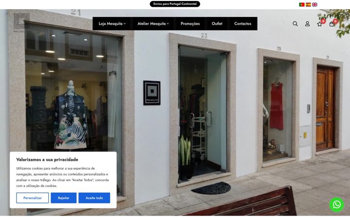 Screenshot of amesquita.pt