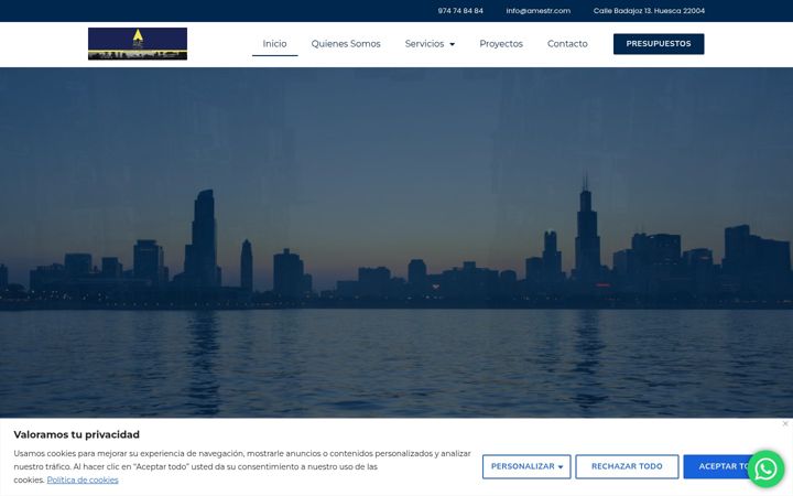 Zrzut ekranu amestr.com