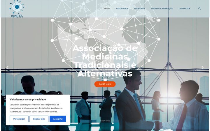 Screenshot of ameta.pt