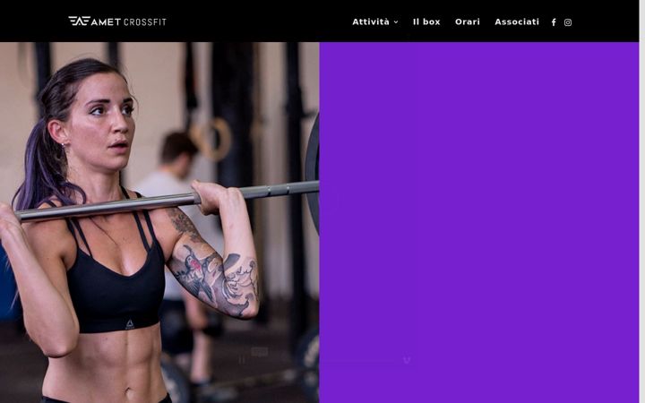 Screenshot of ametcrossfit.it