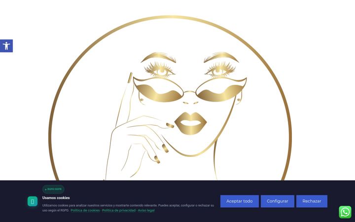 Screenshot of amethystbeautysalon.com