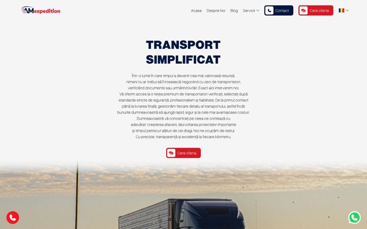 Screenshot of amexpedition.ro