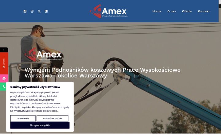 Screenshot di amexpodnosniki.pl