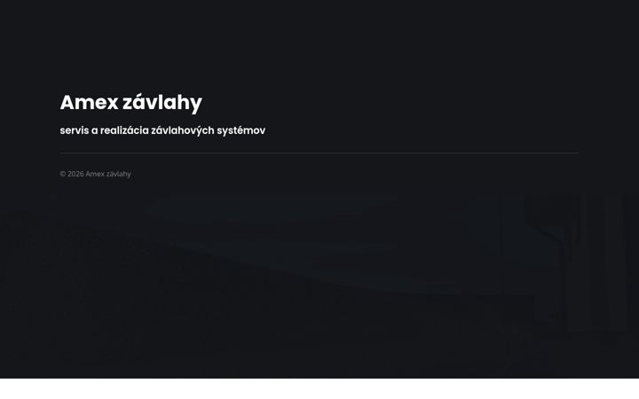 Screenshot of amexzavlahy.sk