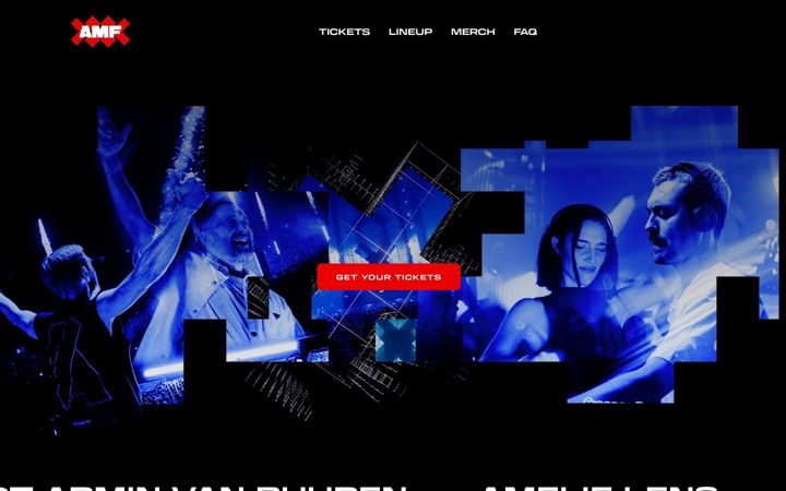 Екранна снимка на amf-festival.com