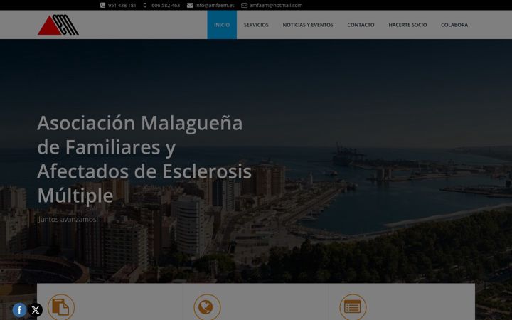 Screenshot van amfaem.es